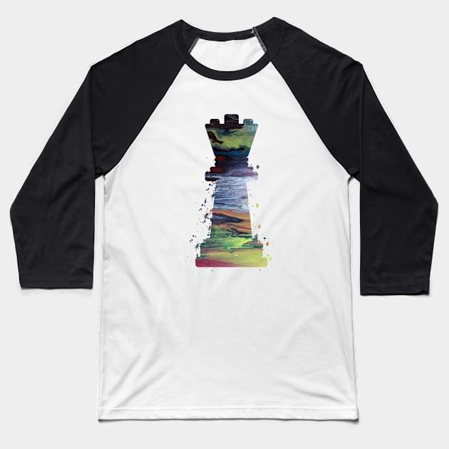 Chess Queen Baseball T-Shirt by TheJollyMarten